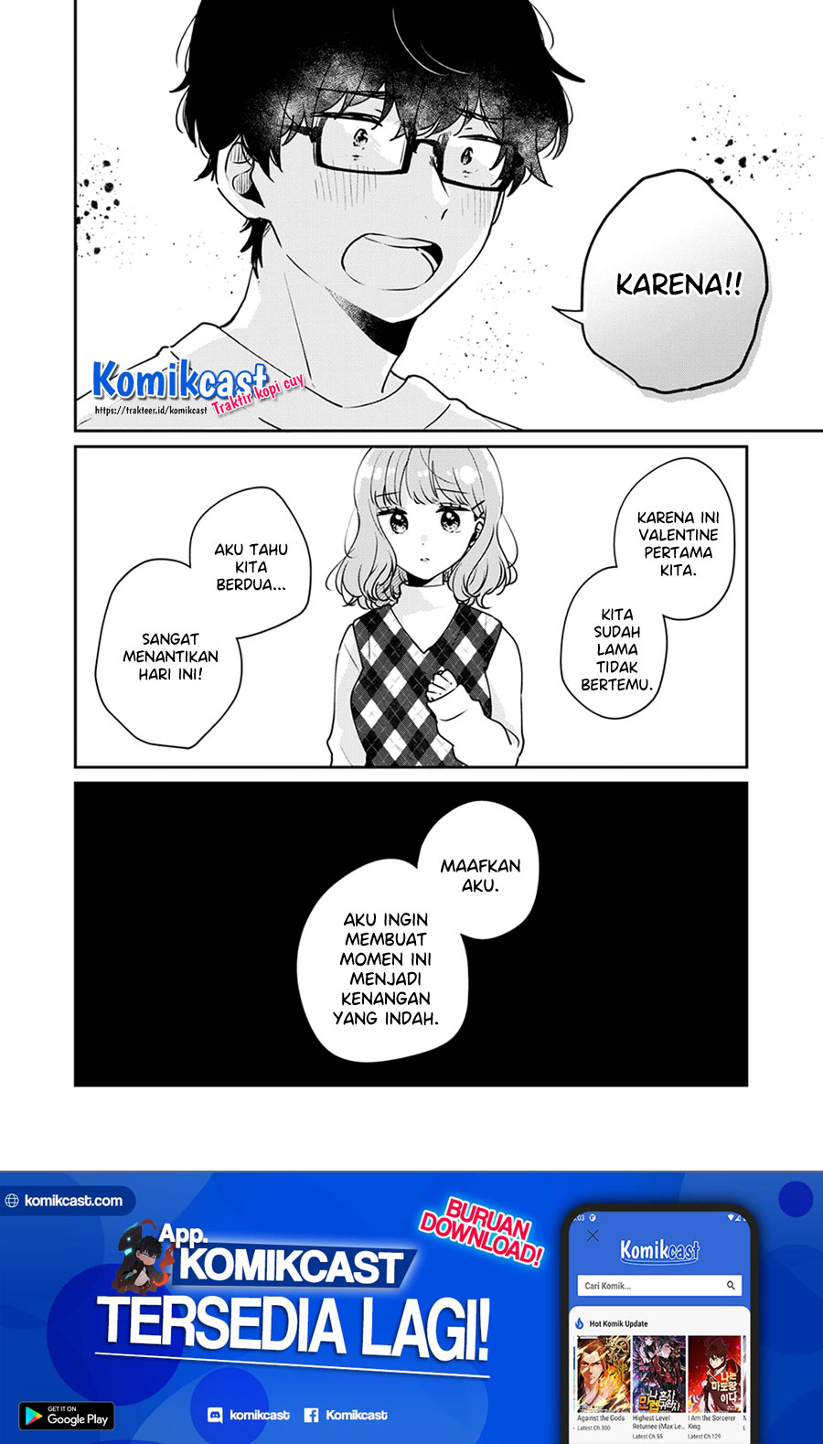 It’s Not Meguro-san’s First Time Chapter 43 Bahasa Indonesia